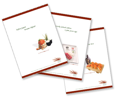 zen sushi print ads